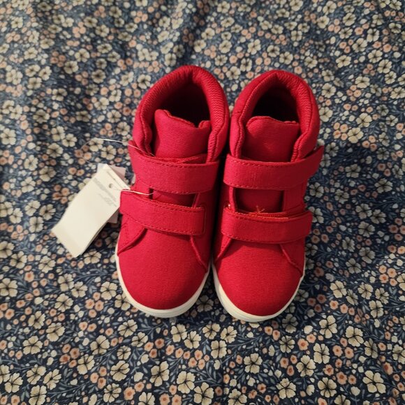 NWT Baby Gap Size 7 Spiderman High Top Sneakers - Picture 2 of 3